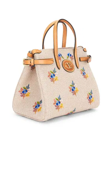 Valentino Garavani Antibes Flower Bouquet Small Tote Bag | Thumbnail 5 Valentino Garavani Antibes Flower Bouquet Small Tote Bag | Thumbnail 5