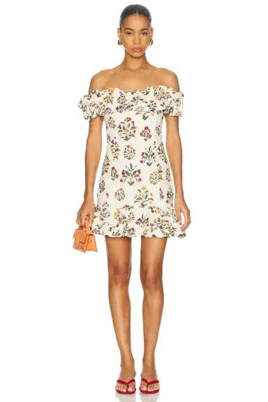 Agua by Agua Bendita Jardin Mini Dress | Thumbnail 1 Agua by Agua Bendita Jardin Mini Dress | Thumbnail 1