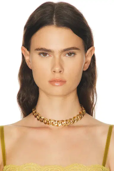 Saint Laurent Collier Court Torsade Necklace | Thumbnail 2 Saint Laurent Collier Court Torsade Necklace | Thumbnail 2