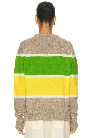 JW Anderson Stripe Crew Neck Sweater | Thumbnail 3 JW Anderson Stripe Crew Neck Sweater | Thumbnail 3