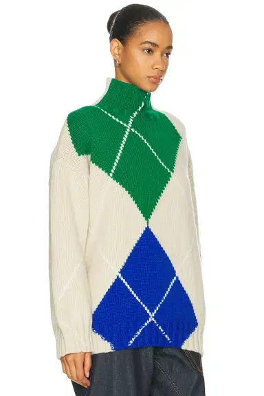 JW Anderson JWA X Pringle Turtleneck Jumper | Thumbnail 2 JW Anderson JWA X Pringle Turtleneck Jumper | Thumbnail 2