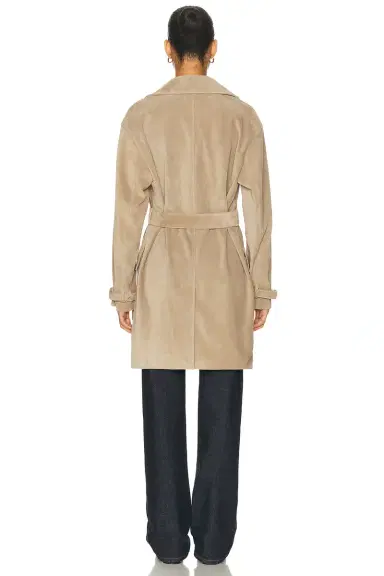 Frame The Suede Trench Jacket | Thumbnail 6 Frame The Suede Trench Jacket | Thumbnail 6