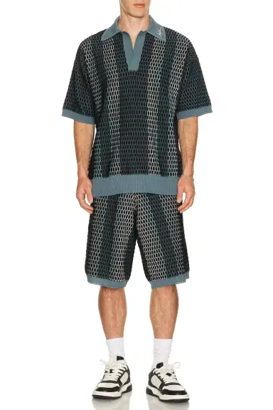 AMIRI Striped Polo | Thumbnail 3 AMIRI Striped Polo | Thumbnail 3