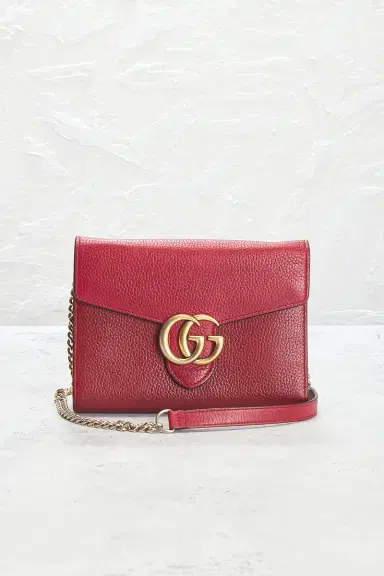 FWRD Renew Gucci GG Marmont Wallet On Chain | Thumbnail 2 FWRD Renew Gucci GG Marmont Wallet On Chain | Thumbnail 2