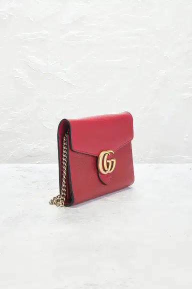 FWRD Renew Gucci GG Marmont Wallet On Chain | Thumbnail 4 FWRD Renew Gucci GG Marmont Wallet On Chain | Thumbnail 4