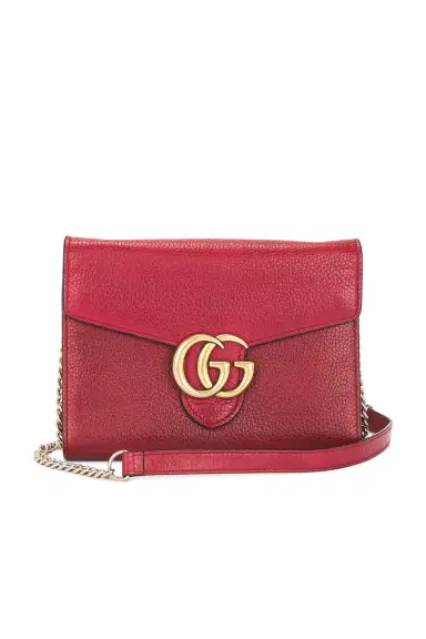 FWRD Renew Gucci GG Marmont Wallet On Chain | Thumbnail 1 FWRD Renew Gucci GG Marmont Wallet On Chain | Thumbnail 1