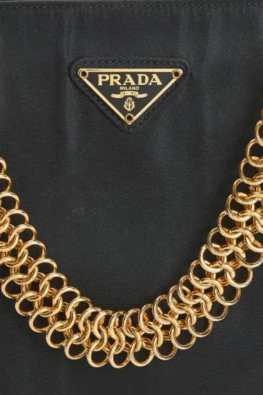 FWRD Renew Prada Vintage Tessuto Tote Bag | Thumbnail 7 FWRD Renew Prada Vintage Tessuto Tote Bag | Thumbnail 7