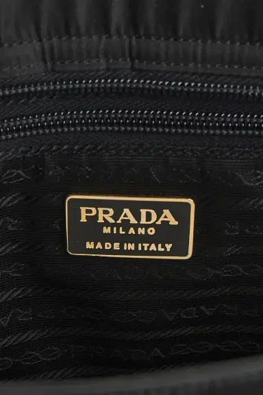 FWRD Renew Prada Vintage Tessuto Tote Bag | Thumbnail 8 FWRD Renew Prada Vintage Tessuto Tote Bag | Thumbnail 8