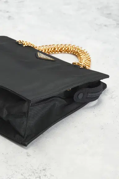 FWRD Renew Prada Vintage Tessuto Tote Bag | Thumbnail 10 FWRD Renew Prada Vintage Tessuto Tote Bag | Thumbnail 10