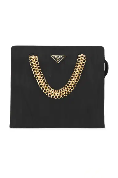 FWRD Renew Prada Vintage Tessuto Tote Bag | Thumbnail 1 FWRD Renew Prada Vintage Tessuto Tote Bag | Thumbnail 1