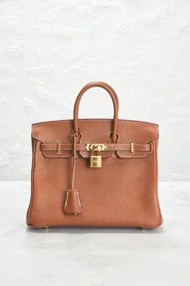 HERMÈS Hermes Barenia Faubourg Birkin 25 Handbag | Thumbnail 4 HERMÈS Hermes Barenia Faubourg Birkin 25 Handbag | Thumbnail 4