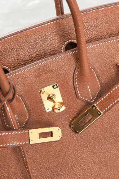 HERMÈS Hermes Barenia Faubourg Birkin 25 Handbag | Thumbnail 8 HERMÈS Hermes Barenia Faubourg Birkin 25 Handbag | Thumbnail 8