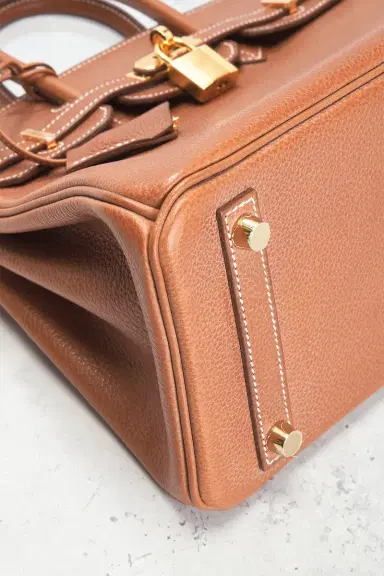 HERMÈS Hermes Barenia Faubourg Birkin 25 Handbag | Thumbnail 9 HERMÈS Hermes Barenia Faubourg Birkin 25 Handbag | Thumbnail 9