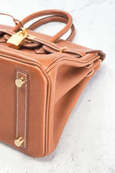 HERMÈS Hermes Barenia Faubourg Birkin 25 Handbag | Thumbnail 10 HERMÈS Hermes Barenia Faubourg Birkin 25 Handbag | Thumbnail 10