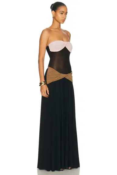 Burc Akyol Caryatid Jersey Dress | Thumbnail 2 Burc Akyol Caryatid Jersey Dress | Thumbnail 2