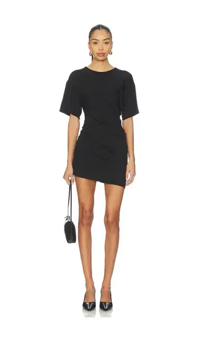 EAVES Ira Twisted Tee Dress | Thumbnail 1 EAVES Ira Twisted Tee Dress | Thumbnail 1