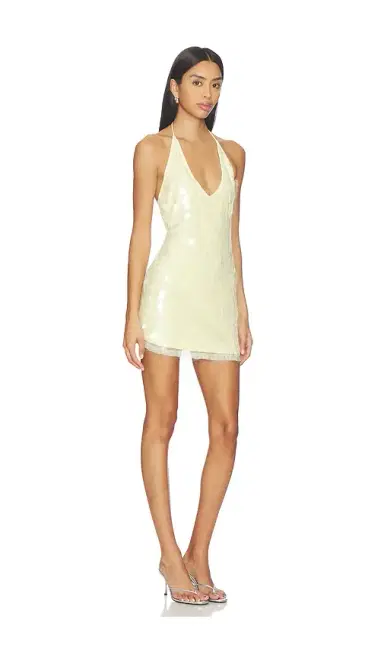 SNDYS Calena Halter Mini Dress | Thumbnail 2 SNDYS Calena Halter Mini Dress | Thumbnail 2