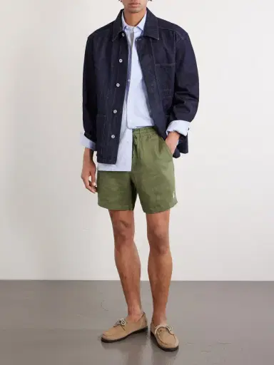 Polo Ralph Lauren Straight-Leg Linen Drawstring Shorts - Men | Thumbnail 2 Polo Ralph Lauren Straight-Leg Linen Drawstring Shorts - Men | Thumbnail 2