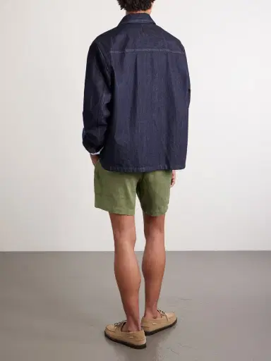 Polo Ralph Lauren Straight-Leg Linen Drawstring Shorts - Men | Thumbnail 4 Polo Ralph Lauren Straight-Leg Linen Drawstring Shorts - Men | Thumbnail 4