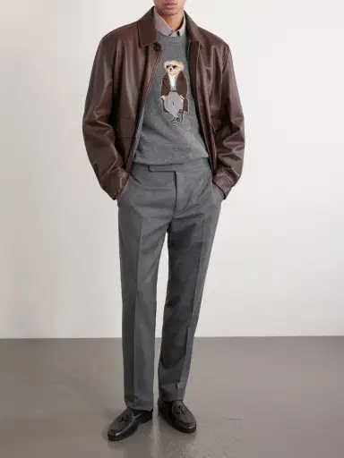 Ralph Lauren Purple Label Polo Bear Cashmere Sweater - Men | Thumbnail 2 Ralph Lauren Purple Label Polo Bear Cashmere Sweater - Men | Thumbnail 2
