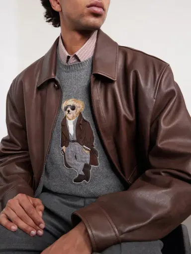 Ralph Lauren Purple Label Polo Bear Cashmere Sweater - Men | Thumbnail 5 Ralph Lauren Purple Label Polo Bear Cashmere Sweater - Men | Thumbnail 5