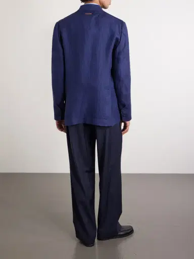 Sease Ellen Linen and Cotton-Blend Blazer - Men | Thumbnail 4 Sease Ellen Linen and Cotton-Blend Blazer - Men | Thumbnail 4