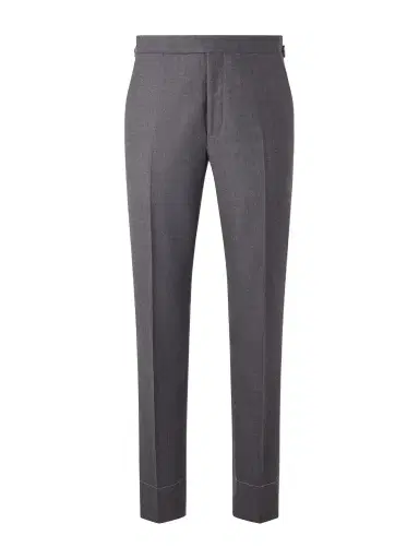 Ralph Lauren Purple Label Gregory Straight-Leg Wool-Flannel Trousers - Men | Thumbnail 1 Ralph Lauren Purple Label Gregory Straight-Leg Wool-Flannel Trousers - Men | Thumbnail 1