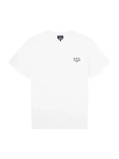 A.P.C. Logo-Embroidered Cotton-Jersey T-Shirt - Men | Thumbnail 1 A.P.C. Logo-Embroidered Cotton-Jersey T-Shirt - Men | Thumbnail 1