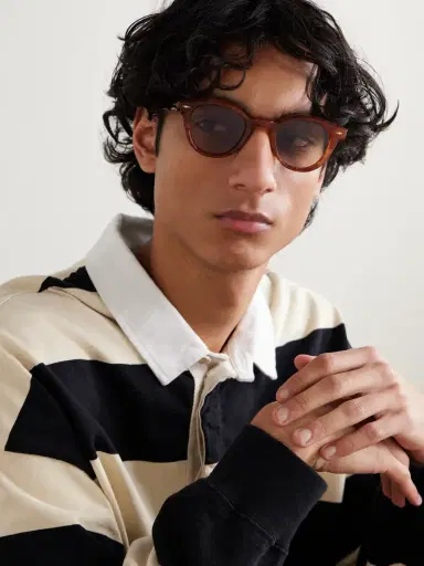 Jacques Marie Mage Clemens Round-Frame Tortoiseshell Acetate Sunglasses - Men | Thumbnail 2 Jacques Marie Mage Clemens Round-Frame Tortoiseshell Acetate Sunglasses - Men | Thumbnail 2