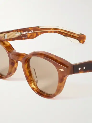 Jacques Marie Mage Clemens Round-Frame Tortoiseshell Acetate Sunglasses - Men | Thumbnail 3 Jacques Marie Mage Clemens Round-Frame Tortoiseshell Acetate Sunglasses - Men | Thumbnail 3