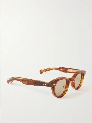 Jacques Marie Mage Clemens Round-Frame Tortoiseshell Acetate Sunglasses - Men | Thumbnail 4 Jacques Marie Mage Clemens Round-Frame Tortoiseshell Acetate Sunglasses - Men | Thumbnail 4