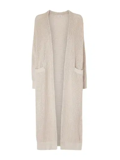 Brunello Cucinelli Metallic Open-knit Cotton-blend Cardigan | Thumbnail 1 Brunello Cucinelli Metallic Open-knit Cotton-blend Cardigan | Thumbnail 1