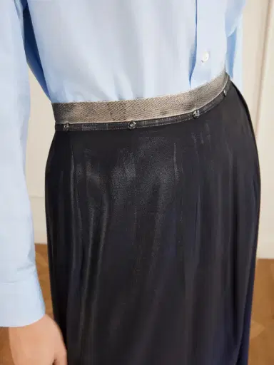 Maison Margiela Ombré Satin Midi Skirt | Thumbnail 5 Maison Margiela Ombré Satin Midi Skirt | Thumbnail 5