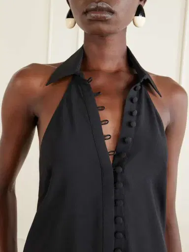 Taller Marmo Barbara Open-back Crepe Gown | Thumbnail 4 Taller Marmo Barbara Open-back Crepe Gown | Thumbnail 4