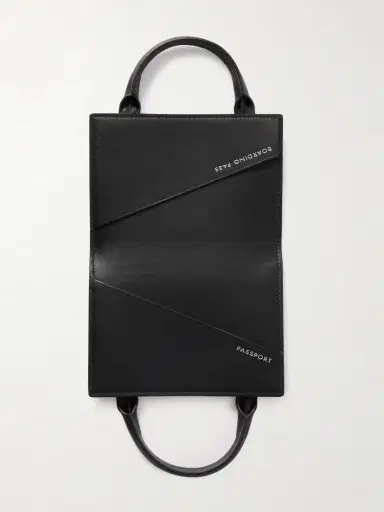 Smythson + Sacai Textured-leather Passport Holder | Thumbnail 5 Smythson + Sacai Textured-leather Passport Holder | Thumbnail 5