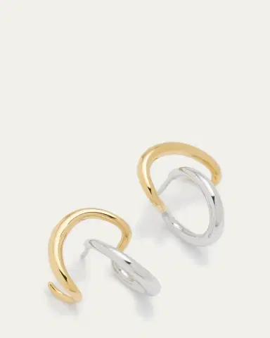 CHARLOTTE CHESNAIS Bo Hana Gold Vermeil Single Earring | Thumbnail 3 CHARLOTTE CHESNAIS Bo Hana Gold Vermeil Single Earring | Thumbnail 3