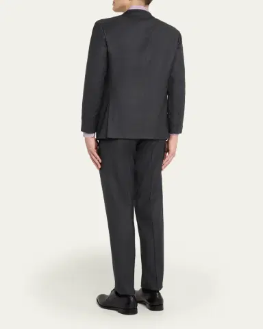 Kiton Men's Nano Check Suit | Thumbnail 3 Kiton Men's Nano Check Suit | Thumbnail 3