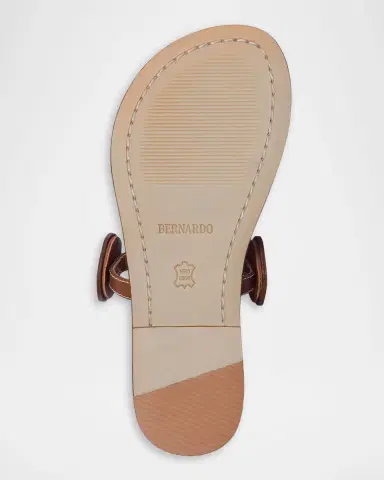 Bernardo New Moon Circle Leather Flat Sandals | Thumbnail 12 Bernardo New Moon Circle Leather Flat Sandals | Thumbnail 12