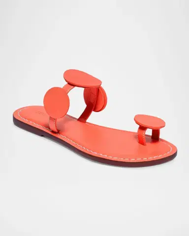 Bernardo New Moon Circle Leather Flat Sandals | Thumbnail 13 Bernardo New Moon Circle Leather Flat Sandals | Thumbnail 13