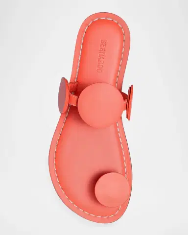Bernardo New Moon Circle Leather Flat Sandals | Thumbnail 14 Bernardo New Moon Circle Leather Flat Sandals | Thumbnail 14