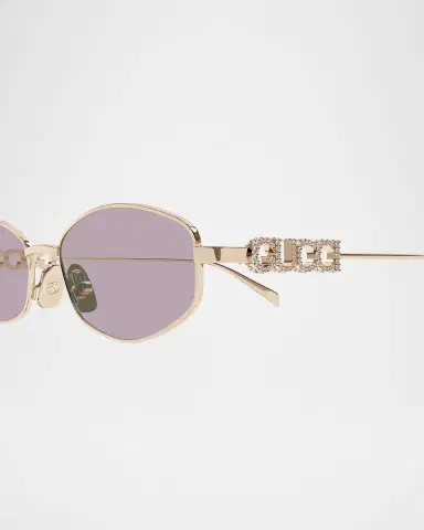 Gucci GG1802S Oval Metal Sunglasses | Thumbnail 2 Gucci GG1802S Oval Metal Sunglasses | Thumbnail 2