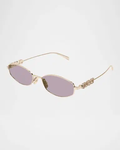 Gucci GG1802S Oval Metal Sunglasses | Thumbnail 3 Gucci GG1802S Oval Metal Sunglasses | Thumbnail 3