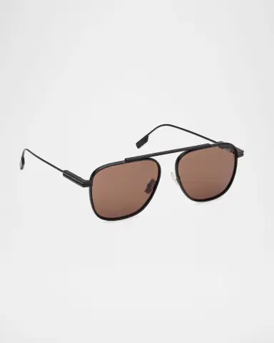 Zegna Orizzonte I Metal Navigator Sunglasses | Thumbnail 3 Zegna Orizzonte I Metal Navigator Sunglasses | Thumbnail 3