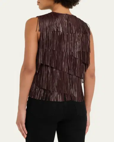 Ulla Johnson Leonie Fringe Leather Top | Thumbnail 3 Ulla Johnson Leonie Fringe Leather Top | Thumbnail 3