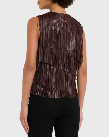 Ulla Johnson Leonie Fringe Leather Top | Thumbnail 7 Ulla Johnson Leonie Fringe Leather Top | Thumbnail 7
