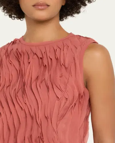 Ulla Johnson Celina Sleeveless Chiffon Top | Thumbnail 5 Ulla Johnson Celina Sleeveless Chiffon Top | Thumbnail 5