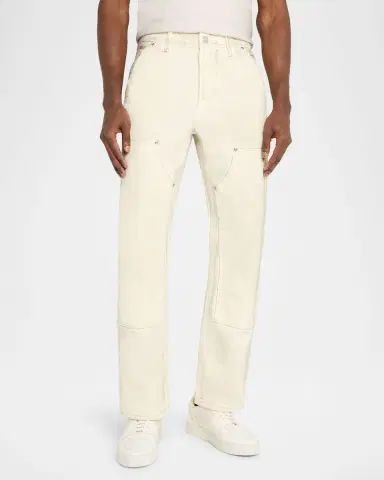 PURPLE Men's P015 Canvas Carpenter Pants | Thumbnail 4 PURPLE Men's P015 Canvas Carpenter Pants | Thumbnail 4