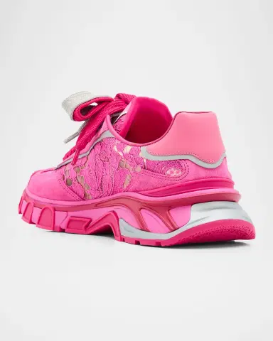 Dolce & Gabbana Country Road Lace and Suede Runner Sneakers | Thumbnail 4 Dolce & Gabbana Country Road Lace and Suede Runner Sneakers | Thumbnail 4