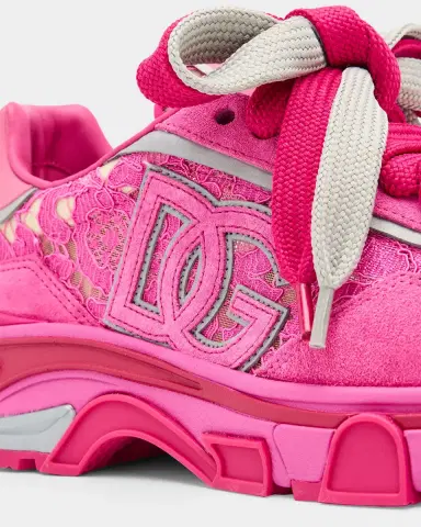 Dolce & Gabbana Country Road Lace and Suede Runner Sneakers | Thumbnail 6 Dolce & Gabbana Country Road Lace and Suede Runner Sneakers | Thumbnail 6