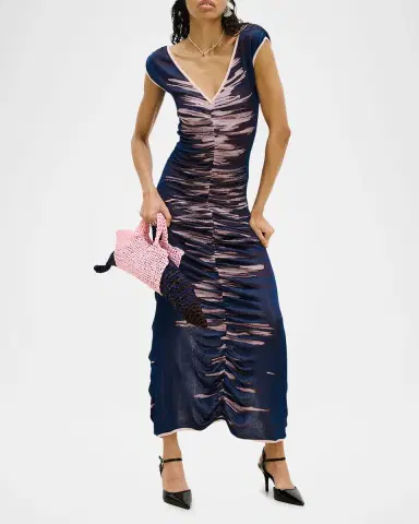 PH5 Danio Ruched Open-Back Maxi Dress | Thumbnail 4 PH5 Danio Ruched Open-Back Maxi Dress | Thumbnail 4